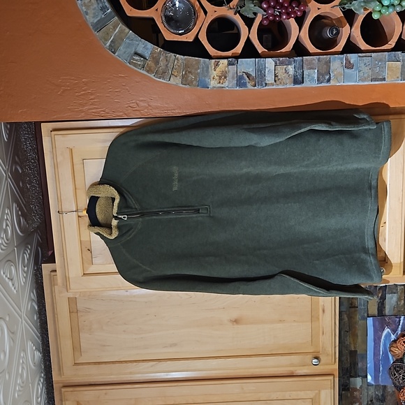 Timberland Other - Timberland Green Knit Long Sleeve 1/4 Zip Pullover Fleece Sweater